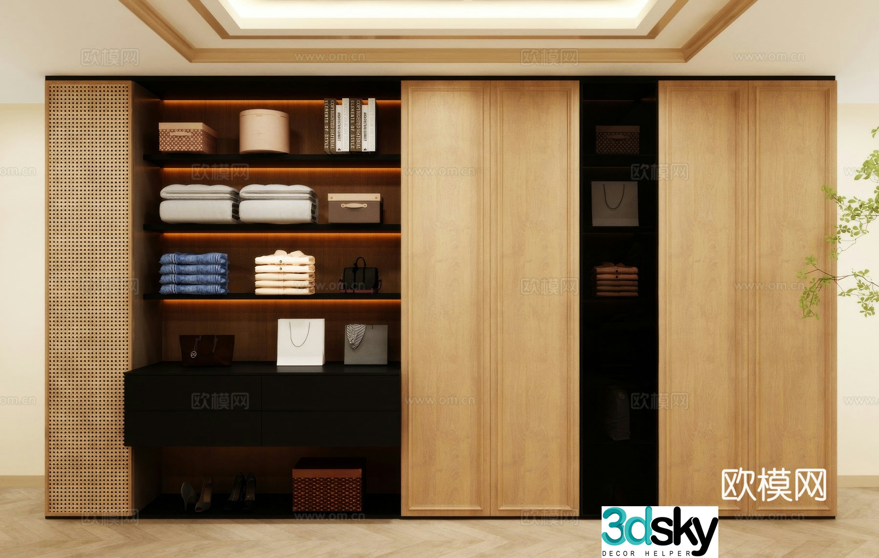 Wardrobe Design Wardrobe Wardrobe Chair Bedroom Wardrobe Hotel Wardrobe 3D Model