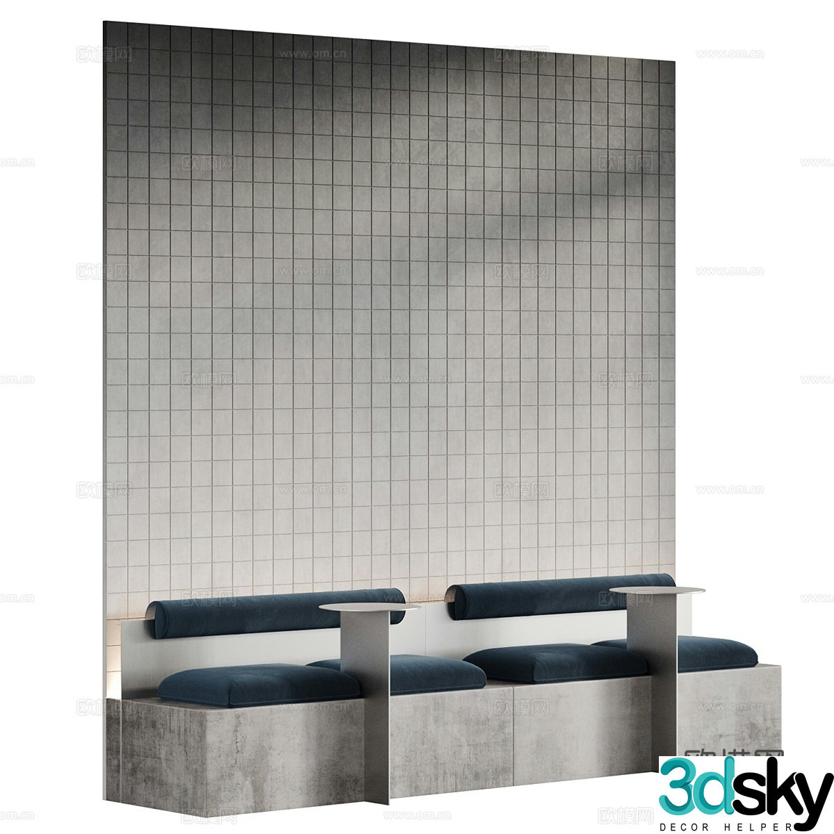3D model of booth