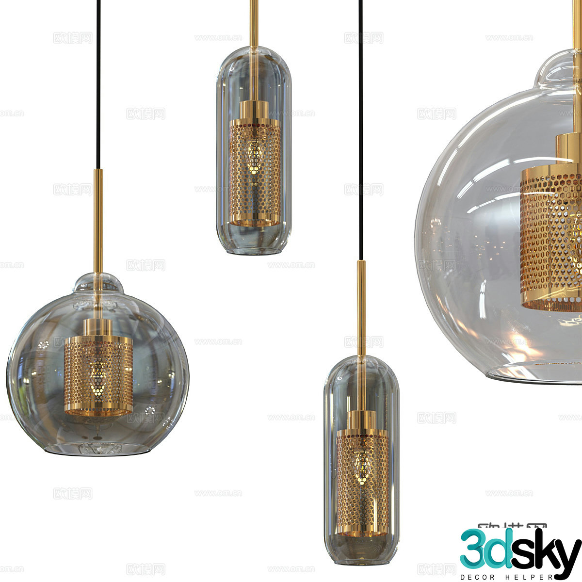 Ceiling light 3d model