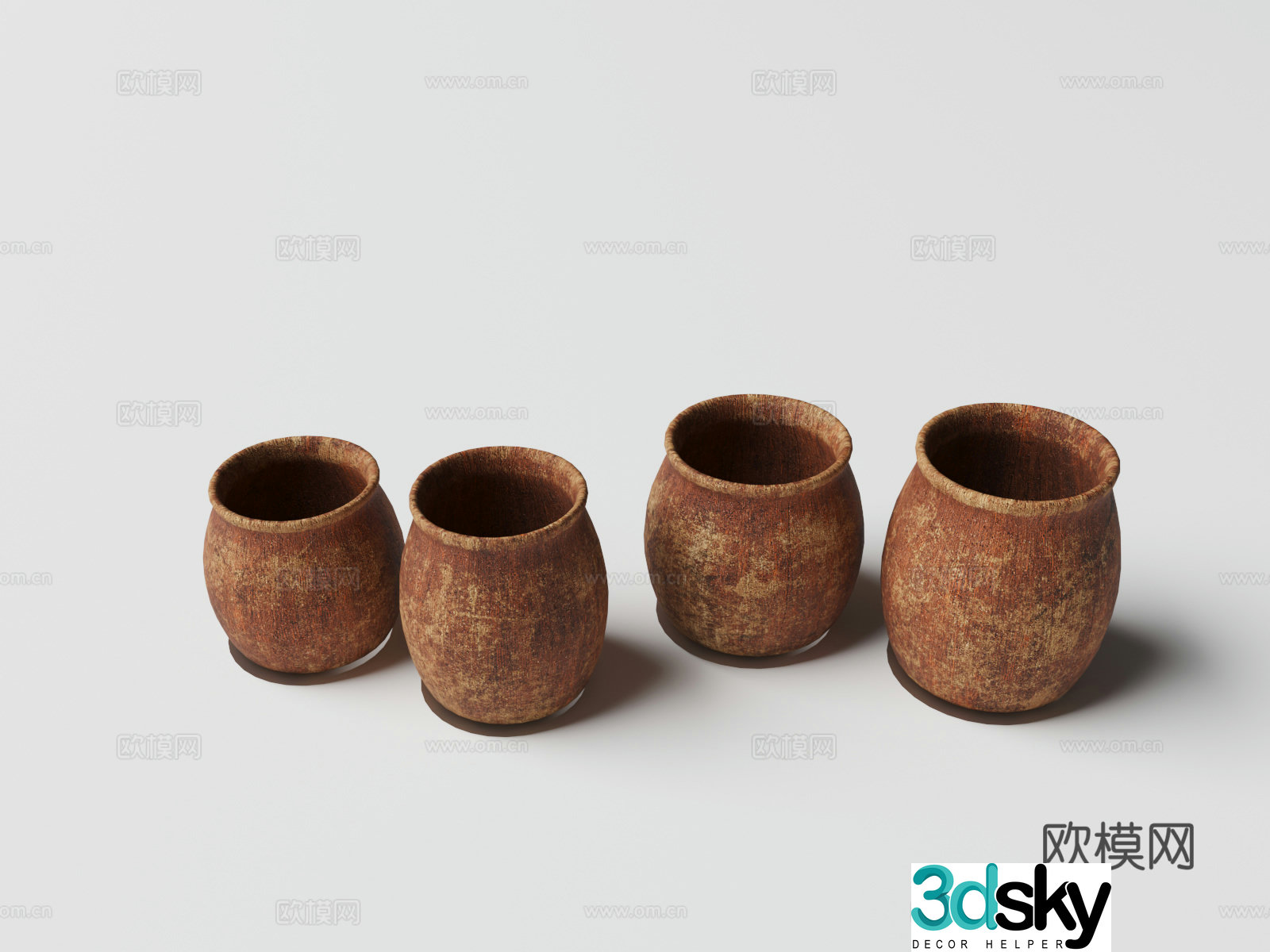 Clay pot Crocodile pot Ceramic jar Antique Antique Modern porcelain jar Ceramic ware Porcelain 3d model