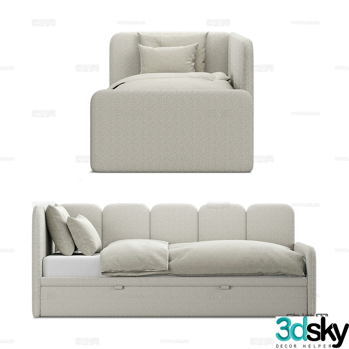 Children’s bed 3d model
