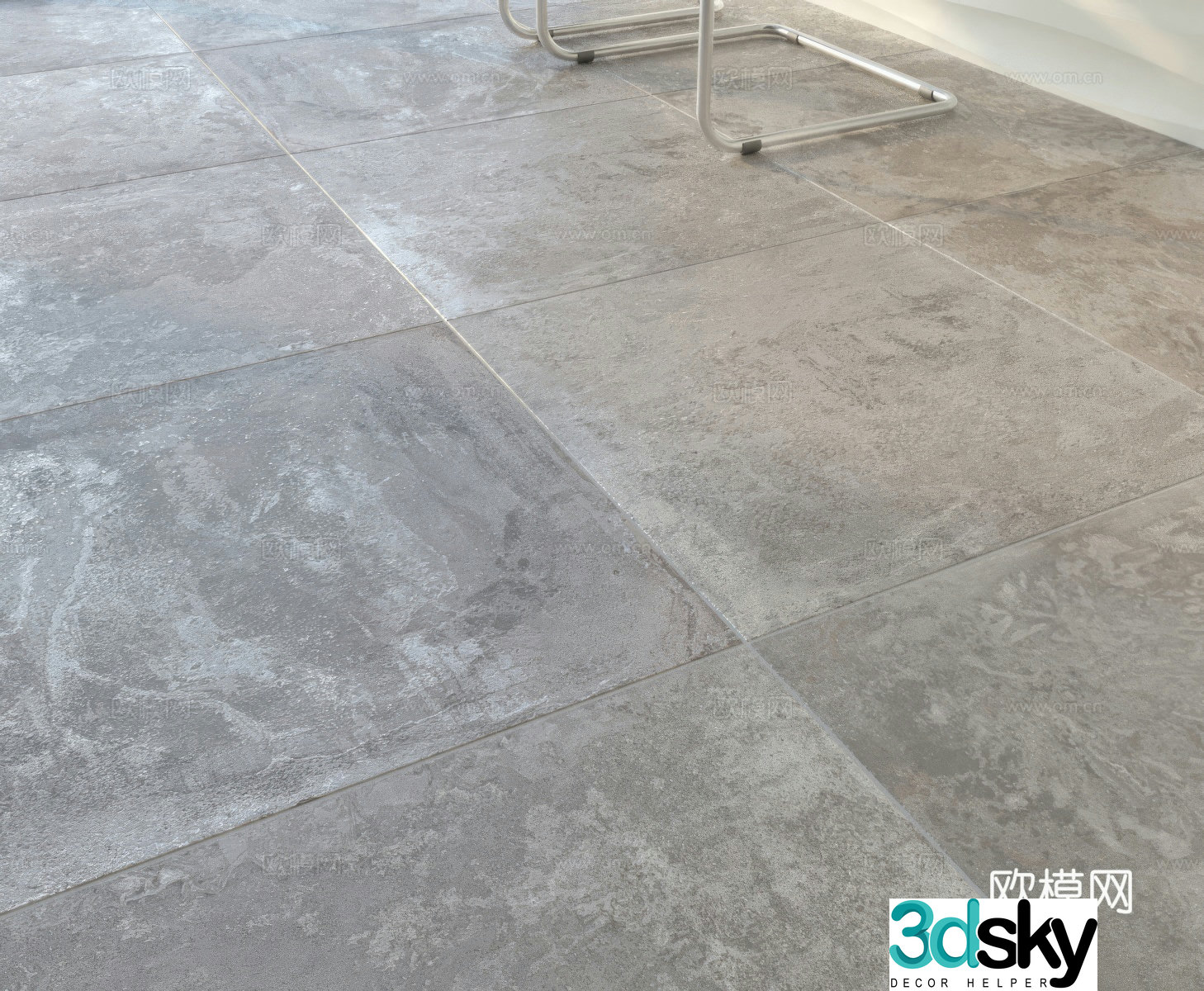 Antique tiles Floor tiles Cement tiles 3d model