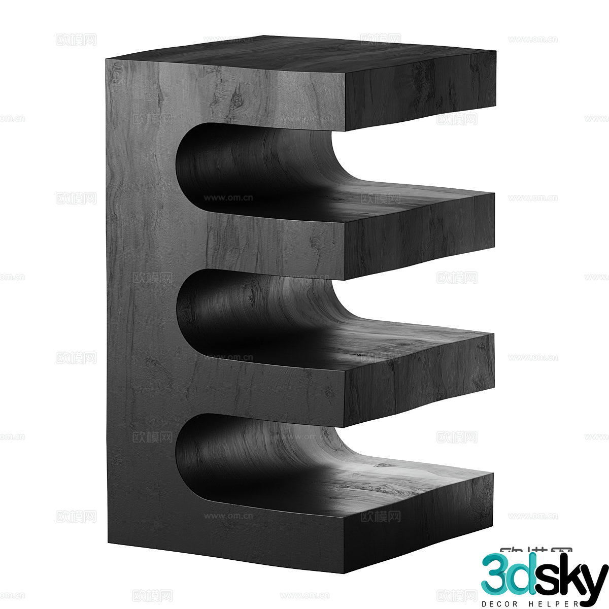 Solid-phase line 3D model