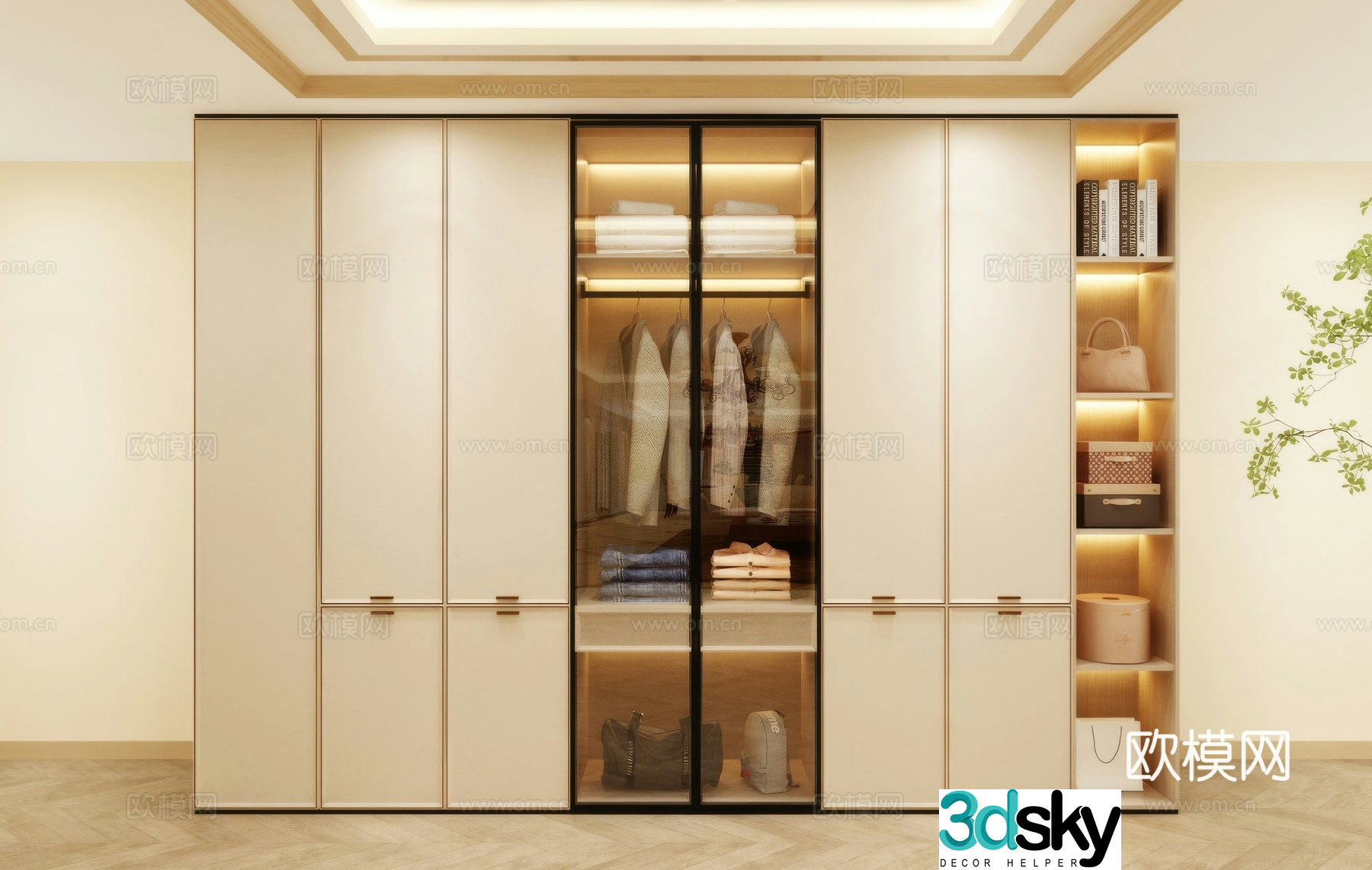 Wardrobe Design Wardrobe Wardrobe Chair Bedroom Wardrobe Hotel Wardrobe 3D Model
