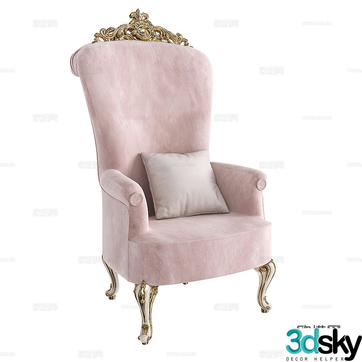 Classic chair Alberto & Mario Ghezzani3d model
