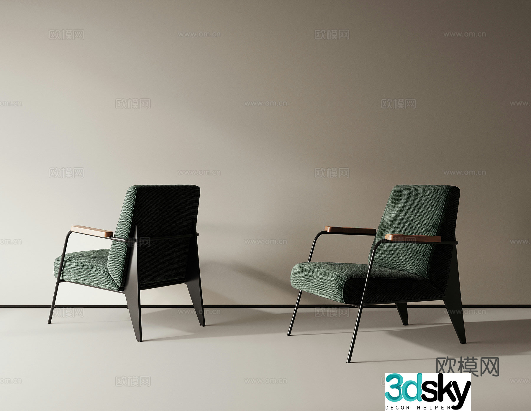 Leisure chair lazy sofa 3d model