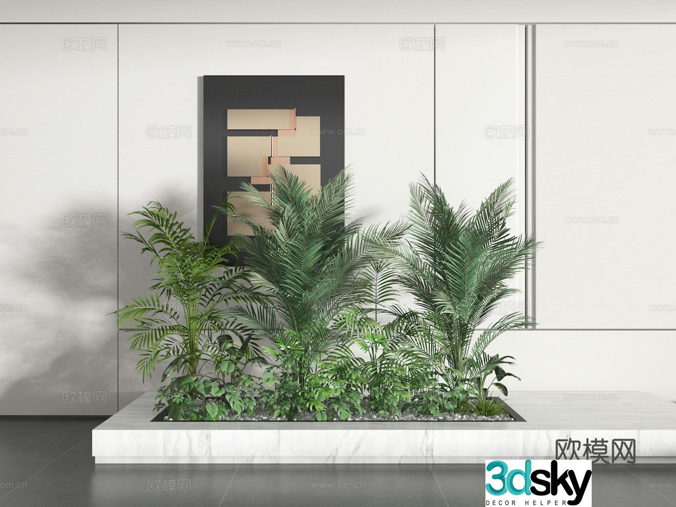 Potted 3D model