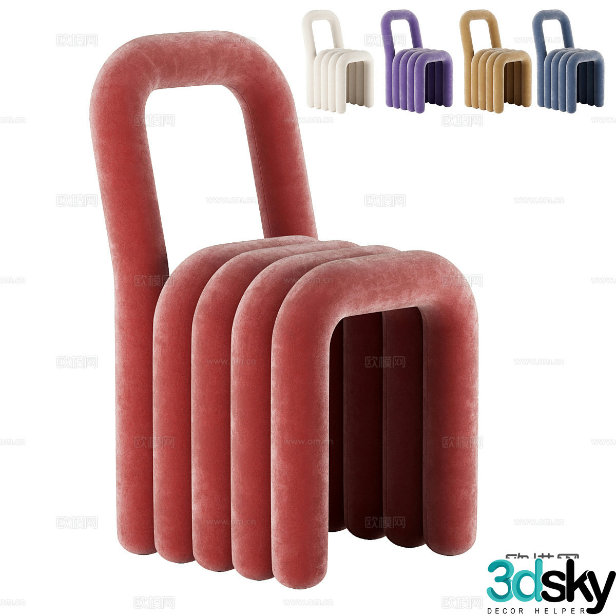 Hoist chair 3d model
