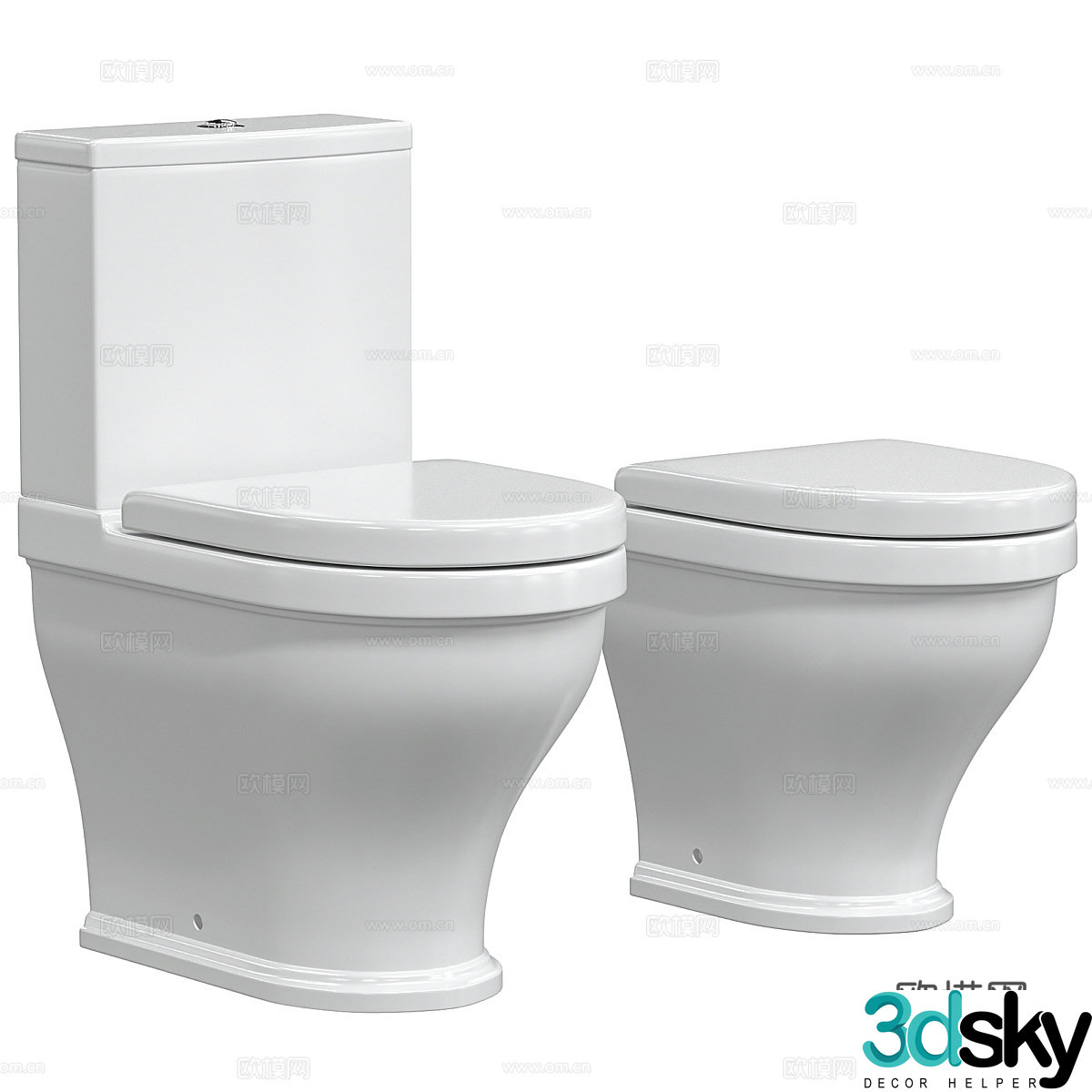 Toilet 3d model