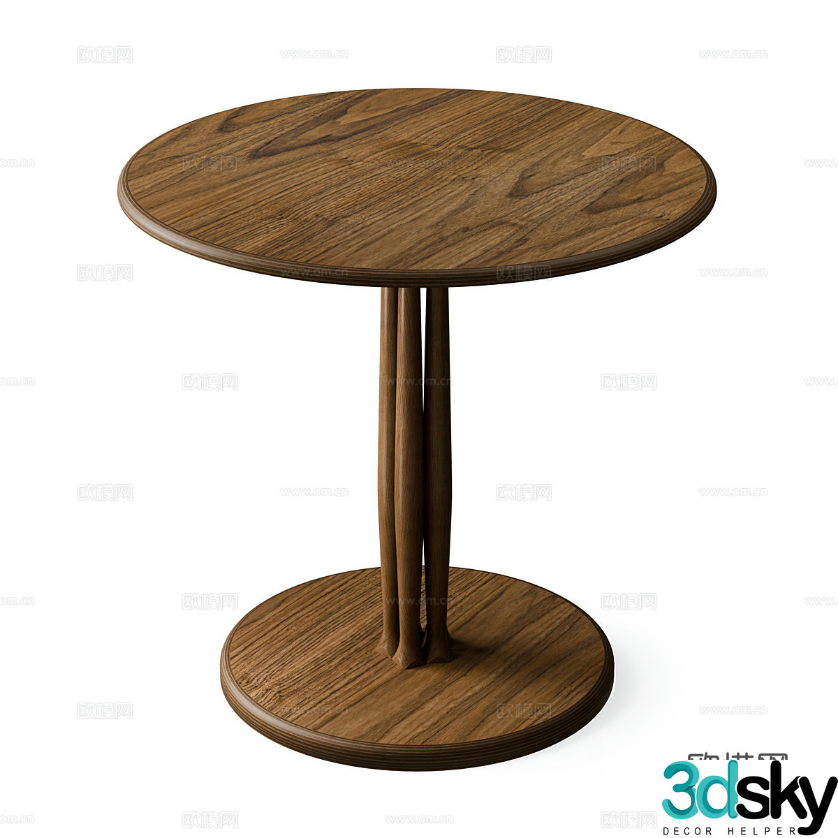 Nordic simple coffee table coffee table simple coffee table living room coffee table restaurant coffee table wooden coffee table 3D model