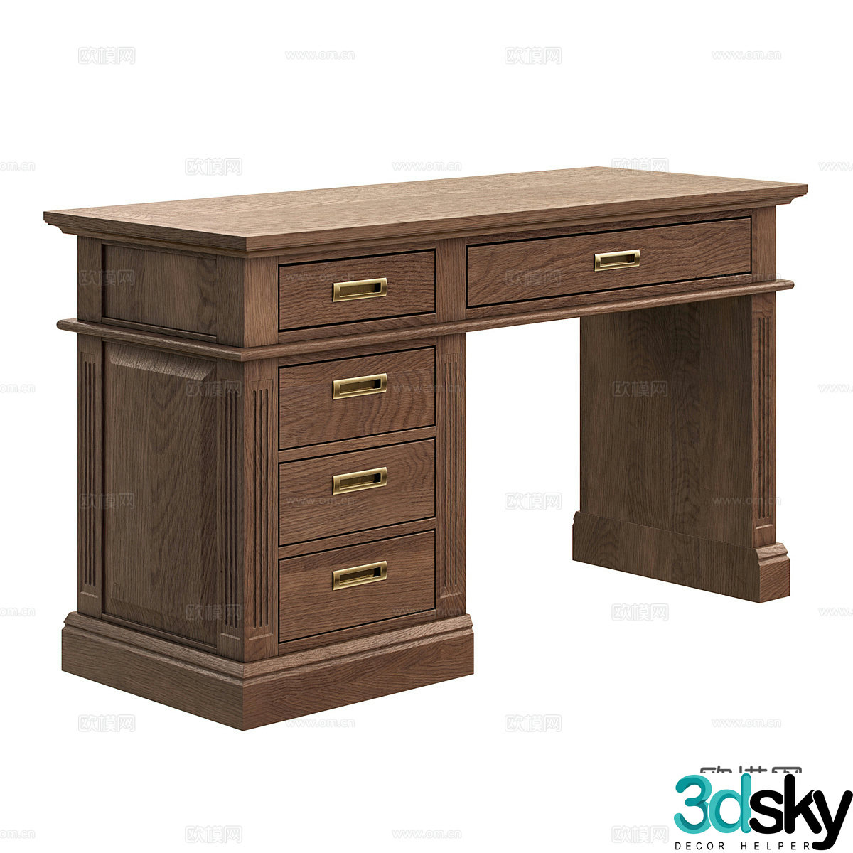 Desk 3d model