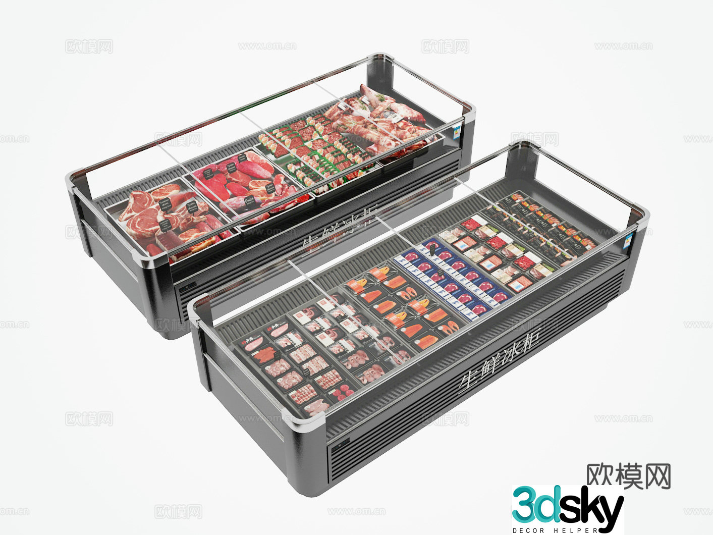 Fresh Cabinet 3D Model