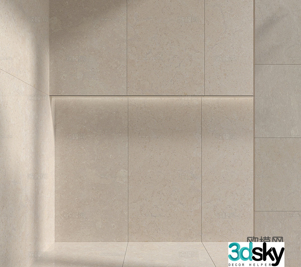 Wall tiles Floor tiles 3d model