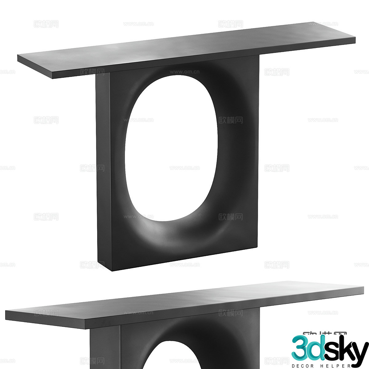 Desk 3d model