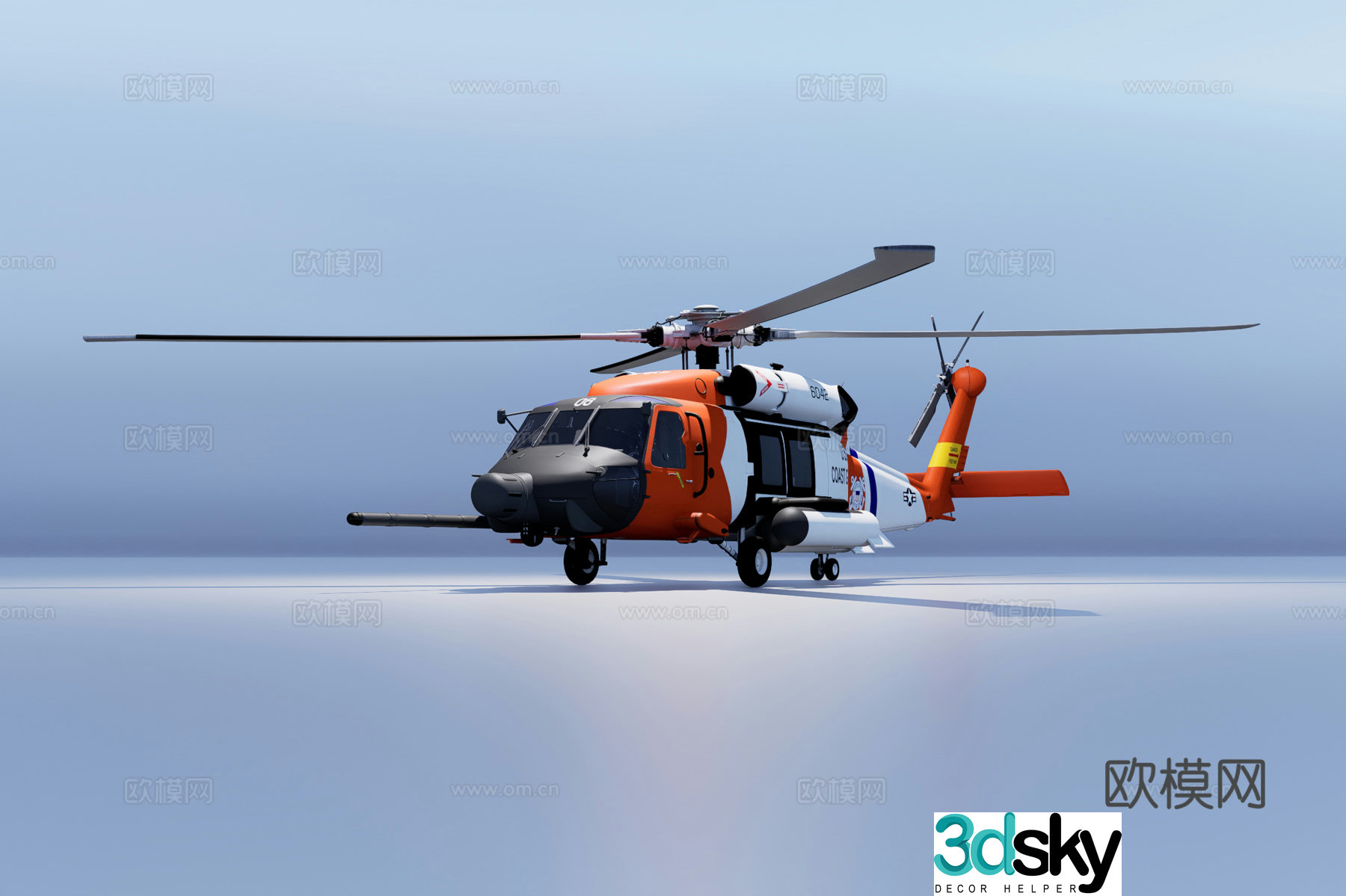 Coast Guard 3d model