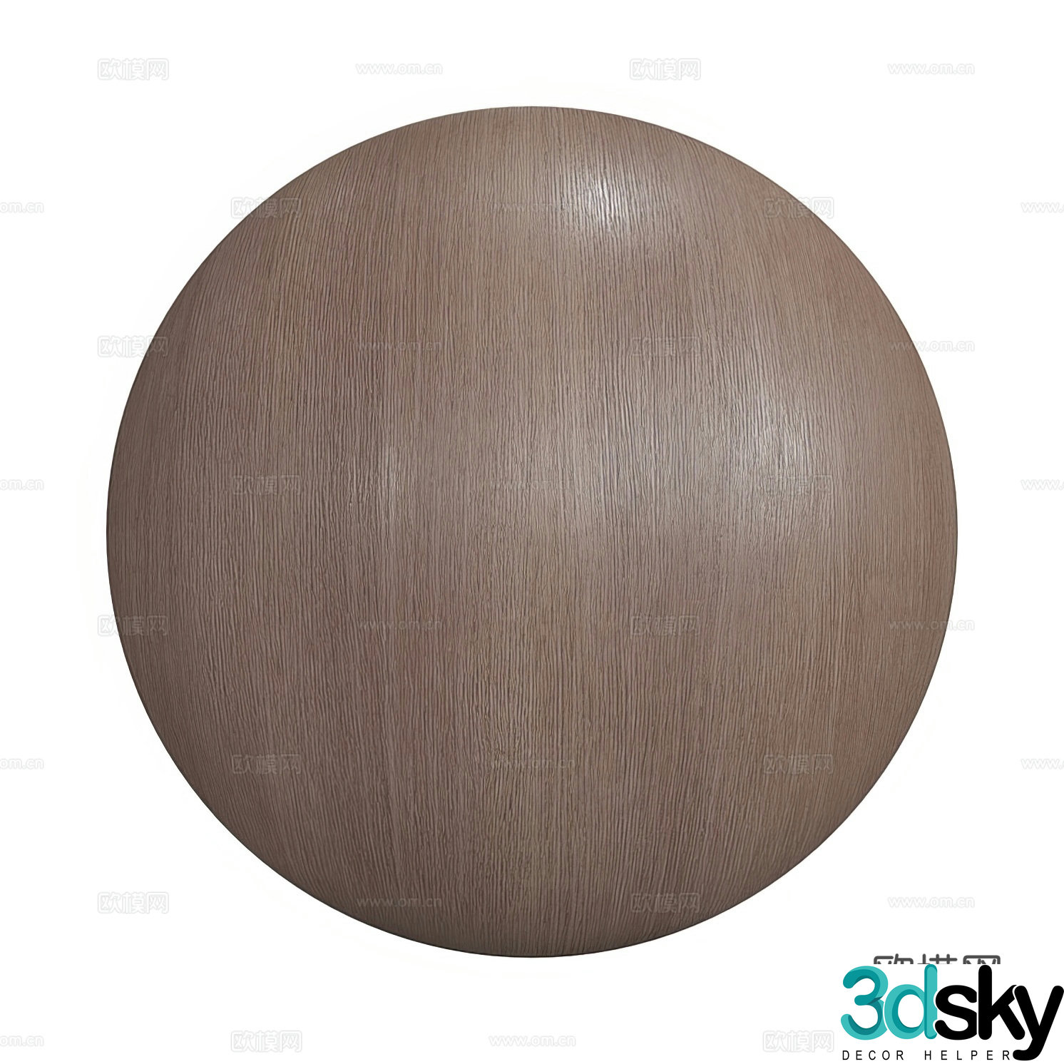 Wooden veneer 3d model