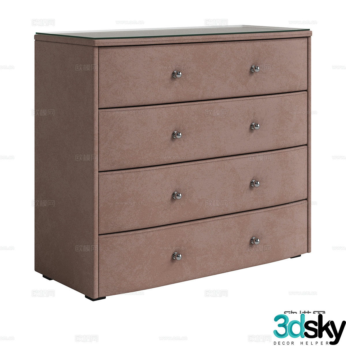 Modern simple decorative cabinet side cabinet simple decorative cabinet low cabinet 3d model
