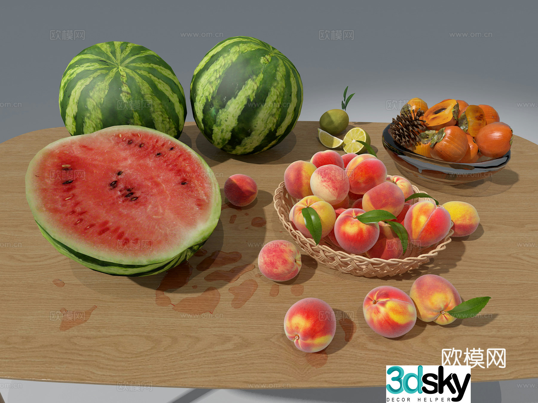 Fruit 3d model