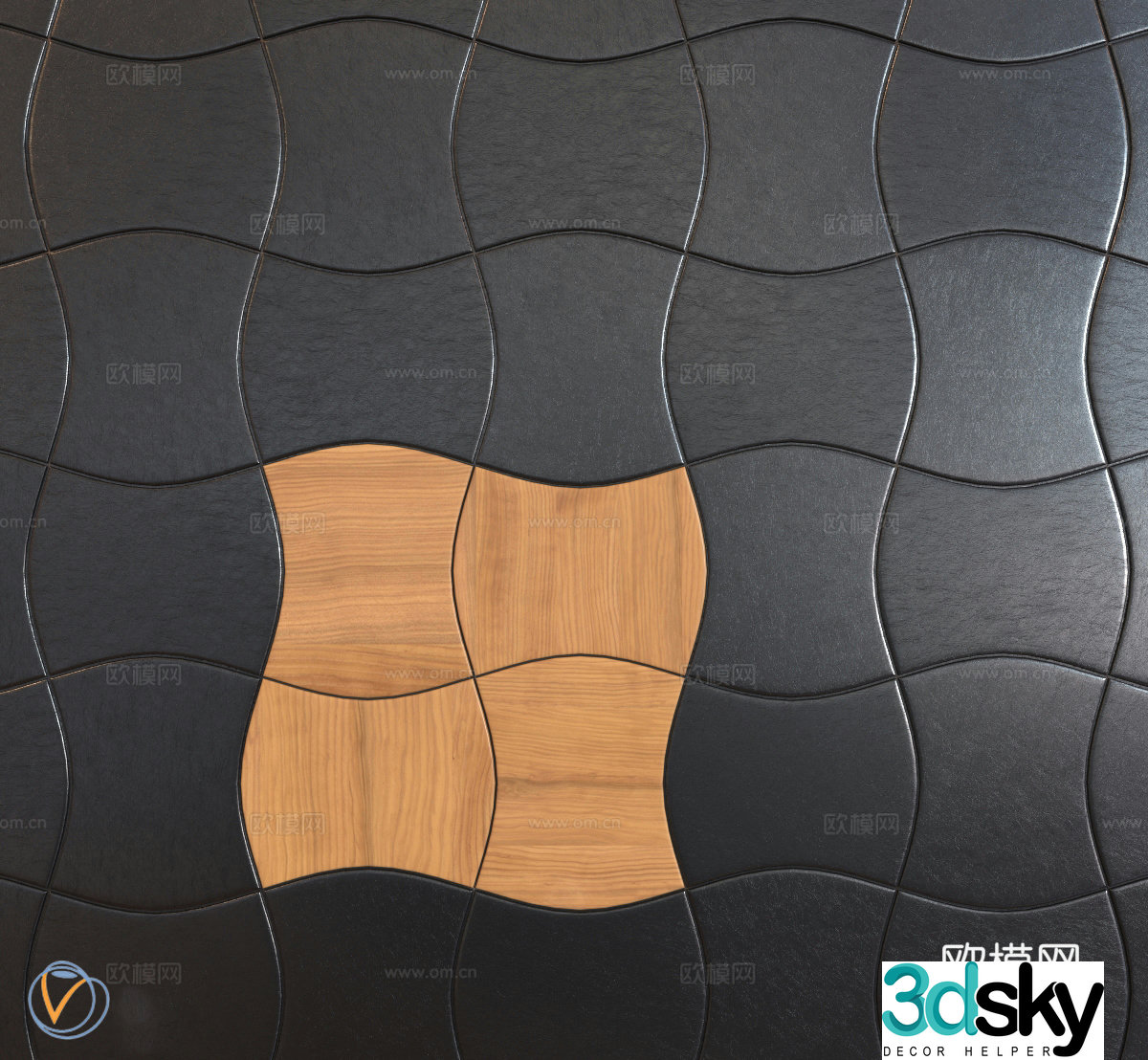 Modern medieval wall panel decorative panel decorative wall panel molding wall 3d model