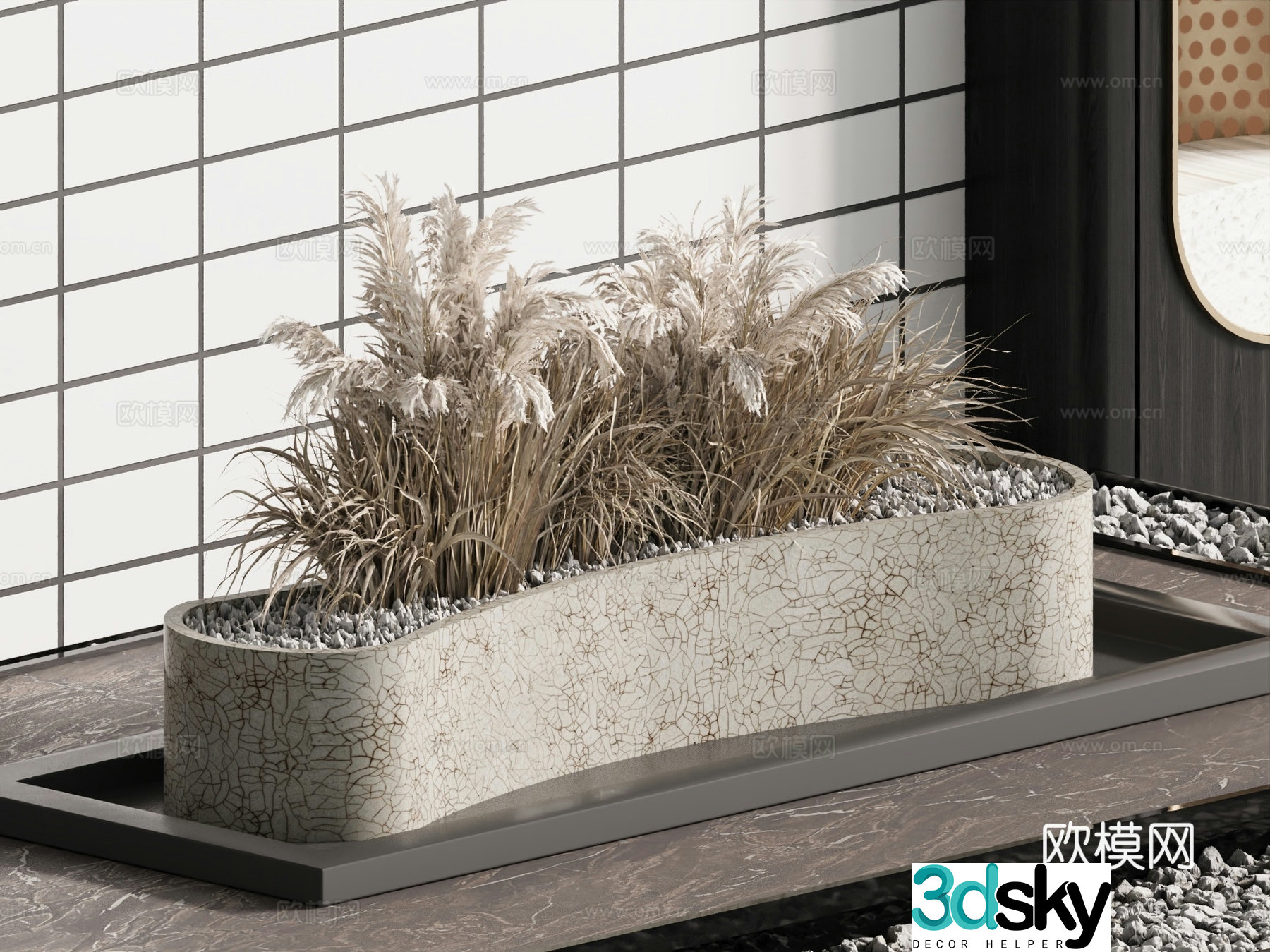 Bonsai Decorative Bonsai Pot Plant 3D Model