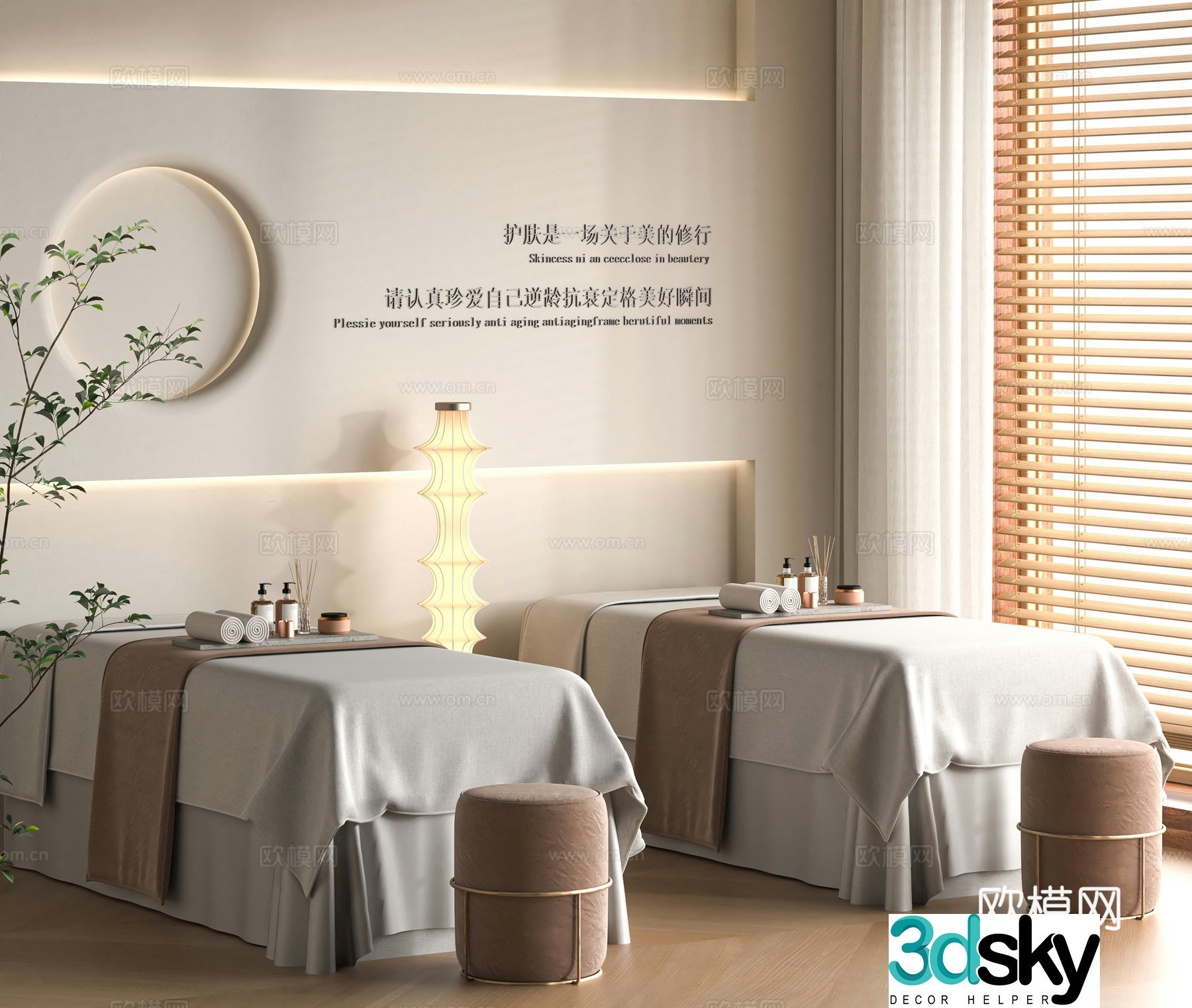 Modern Beauty SPA3d Model