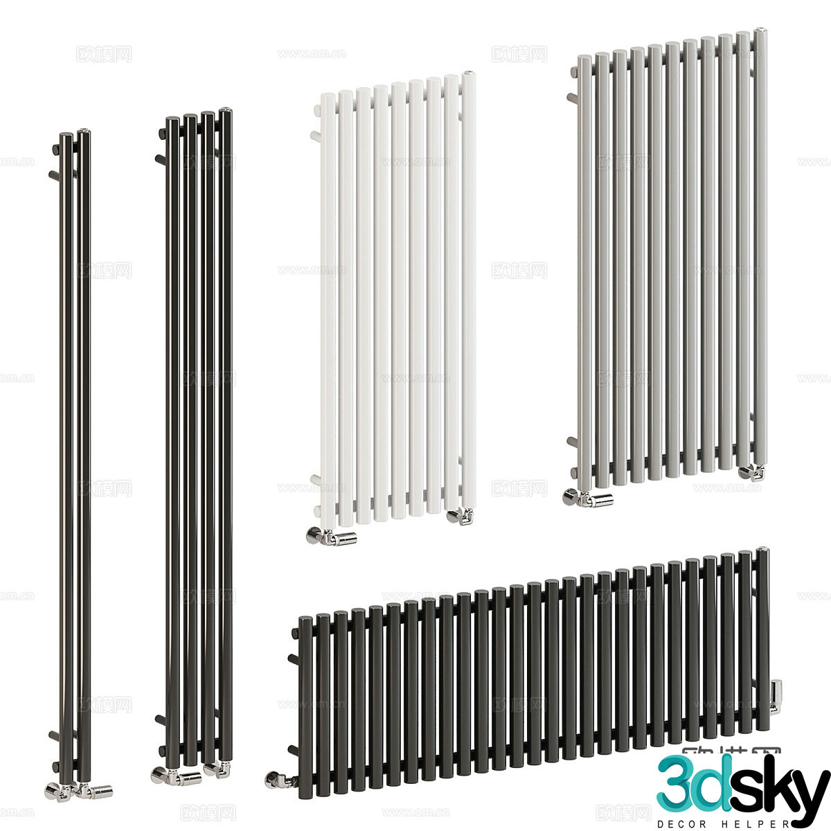 Terma Rolo Indoor Radiator 3D Model
