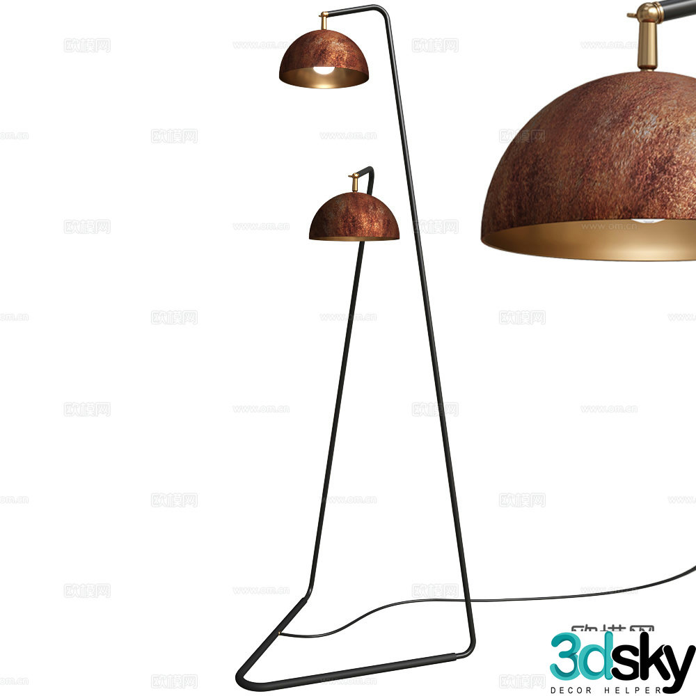 Floor lamp 3d model