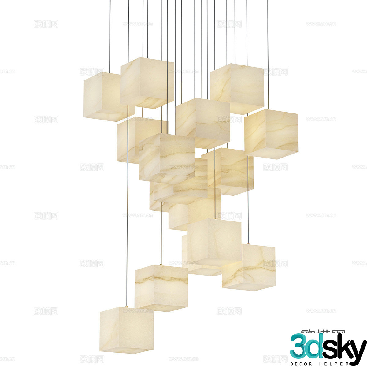 Chandelier 3d model