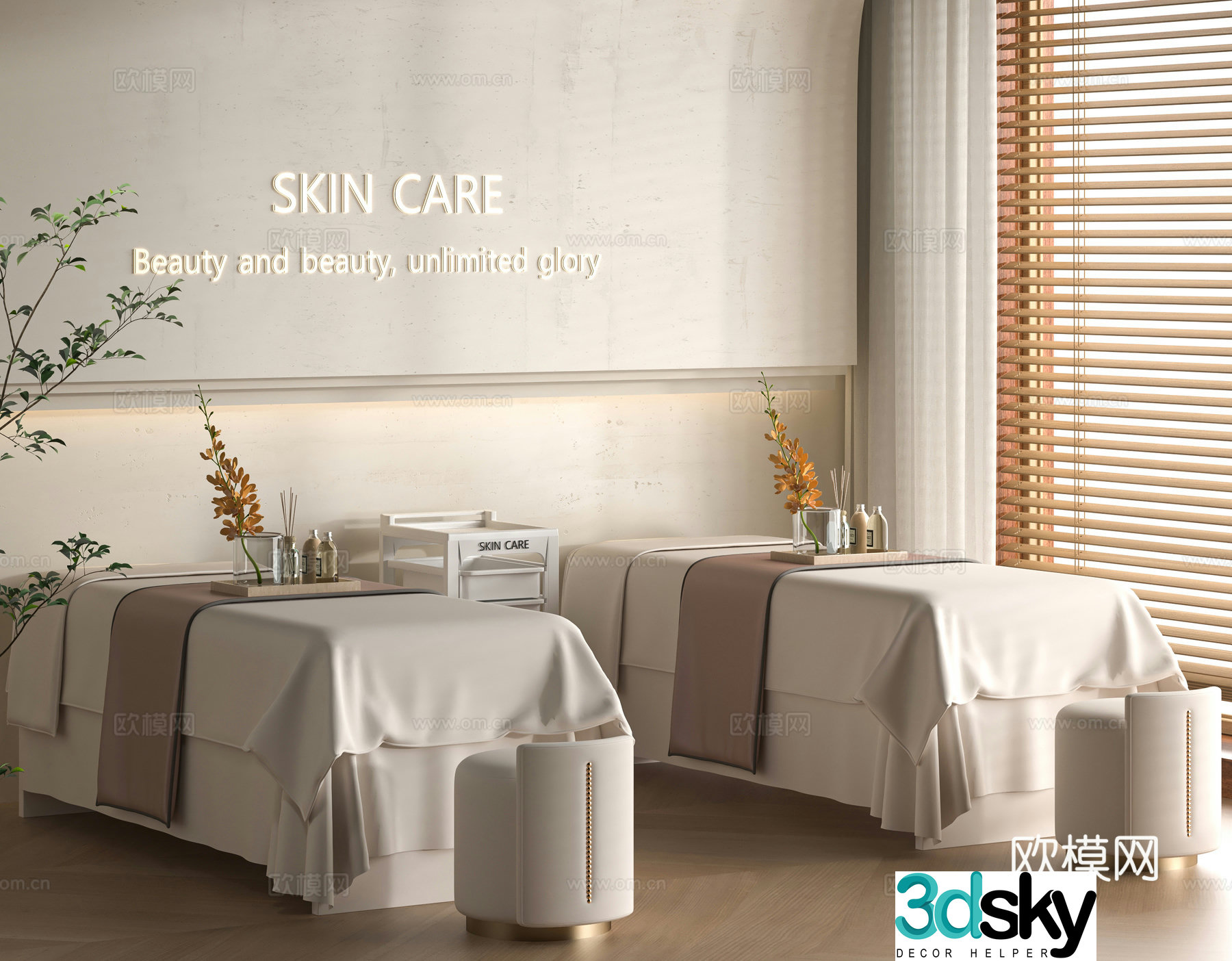 Modern Beauty SPA3d Model