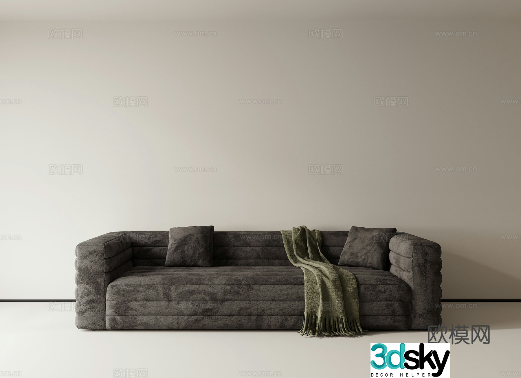 Multiplayer sofa 3d model