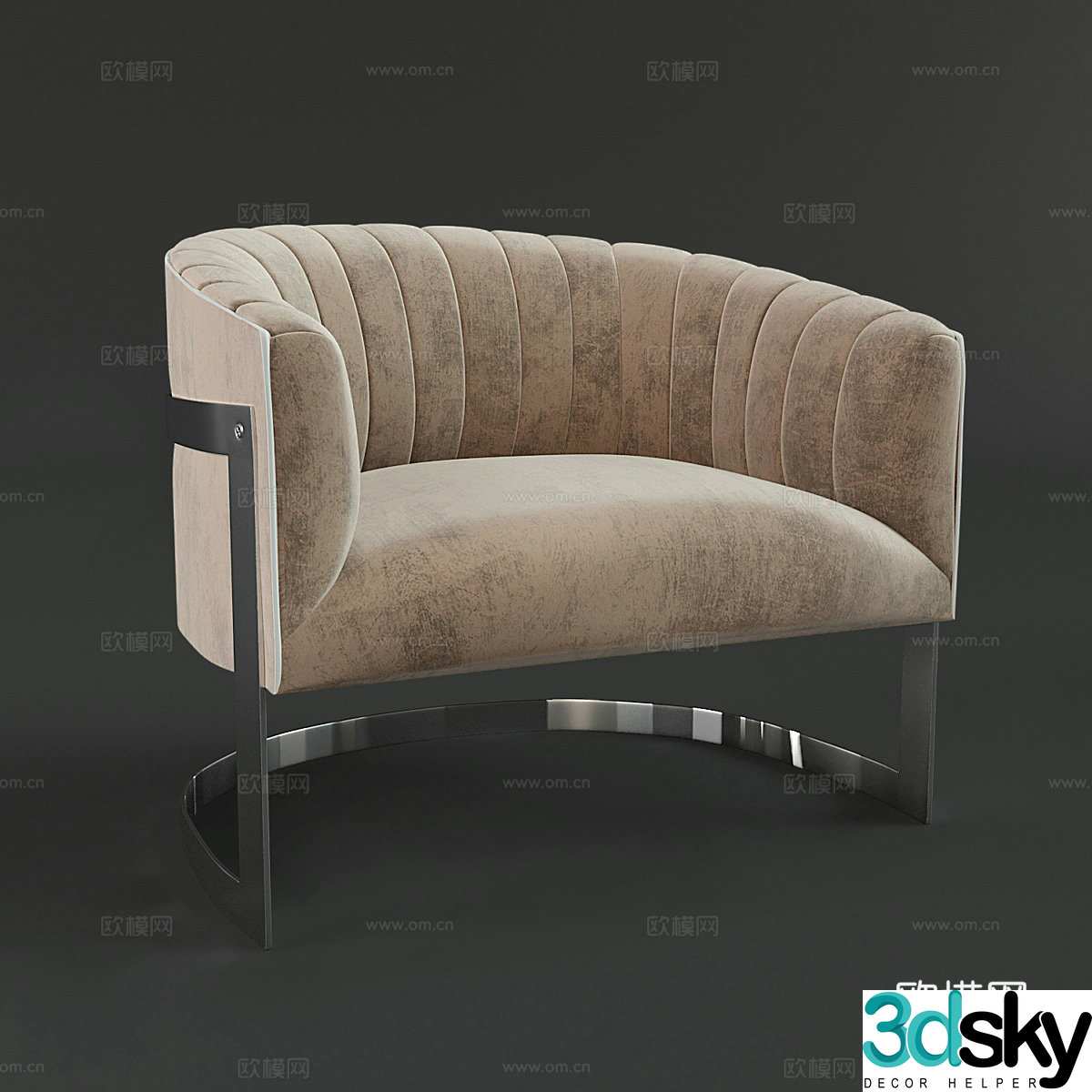 Leisure chair 3d model