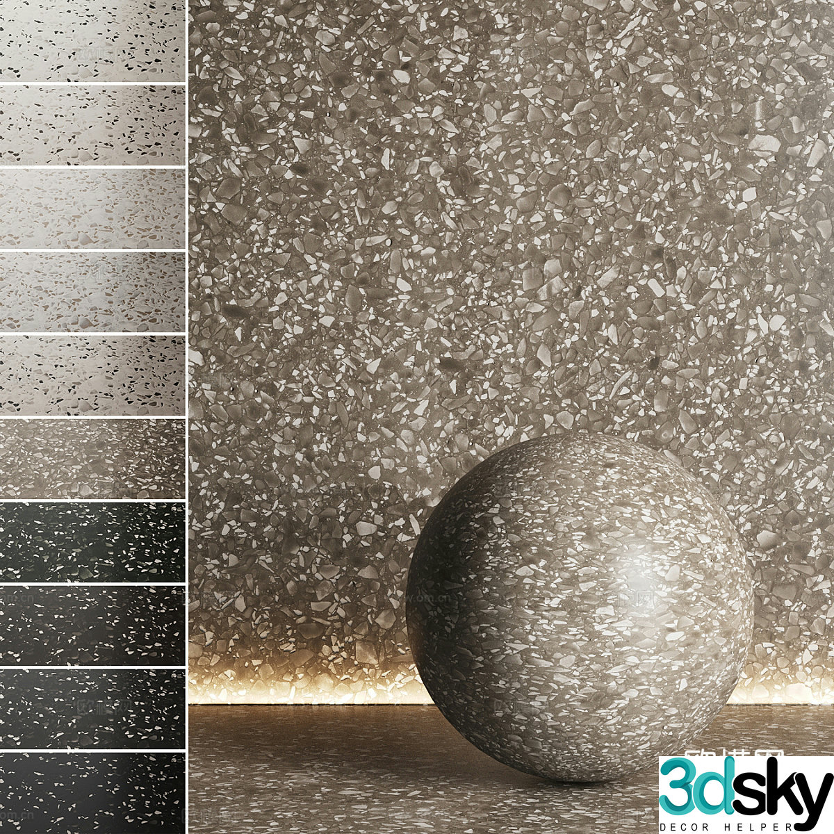 Terrazzo 3d model