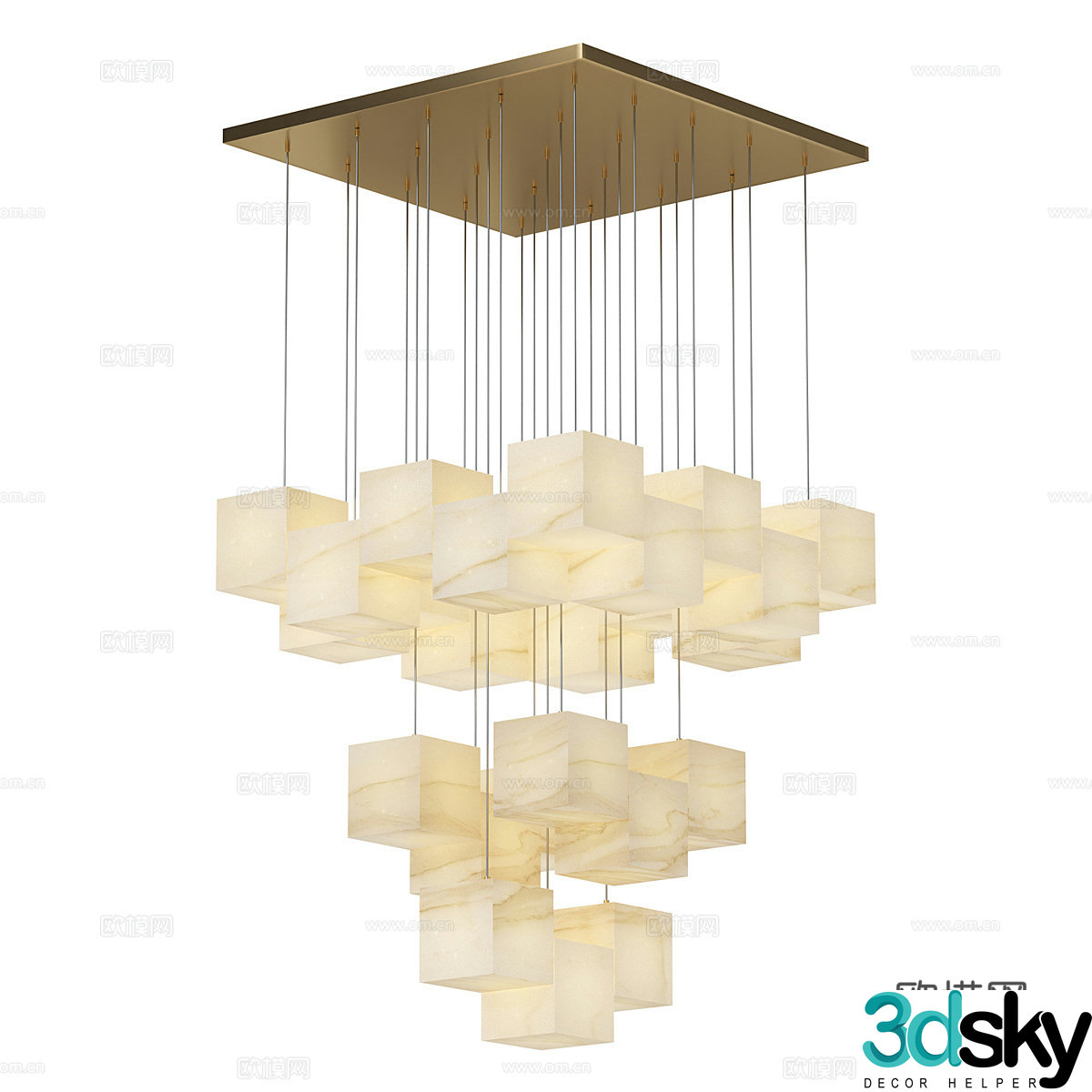 Chandelier 3d model