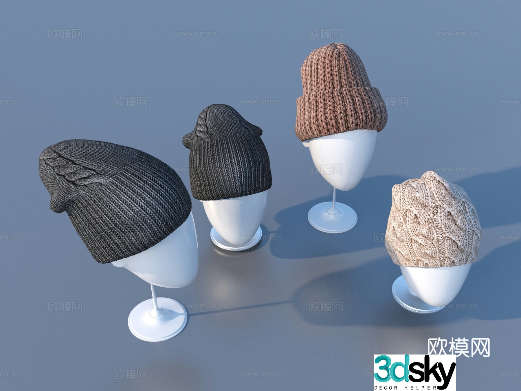 Hat sun hat top hat 3d model