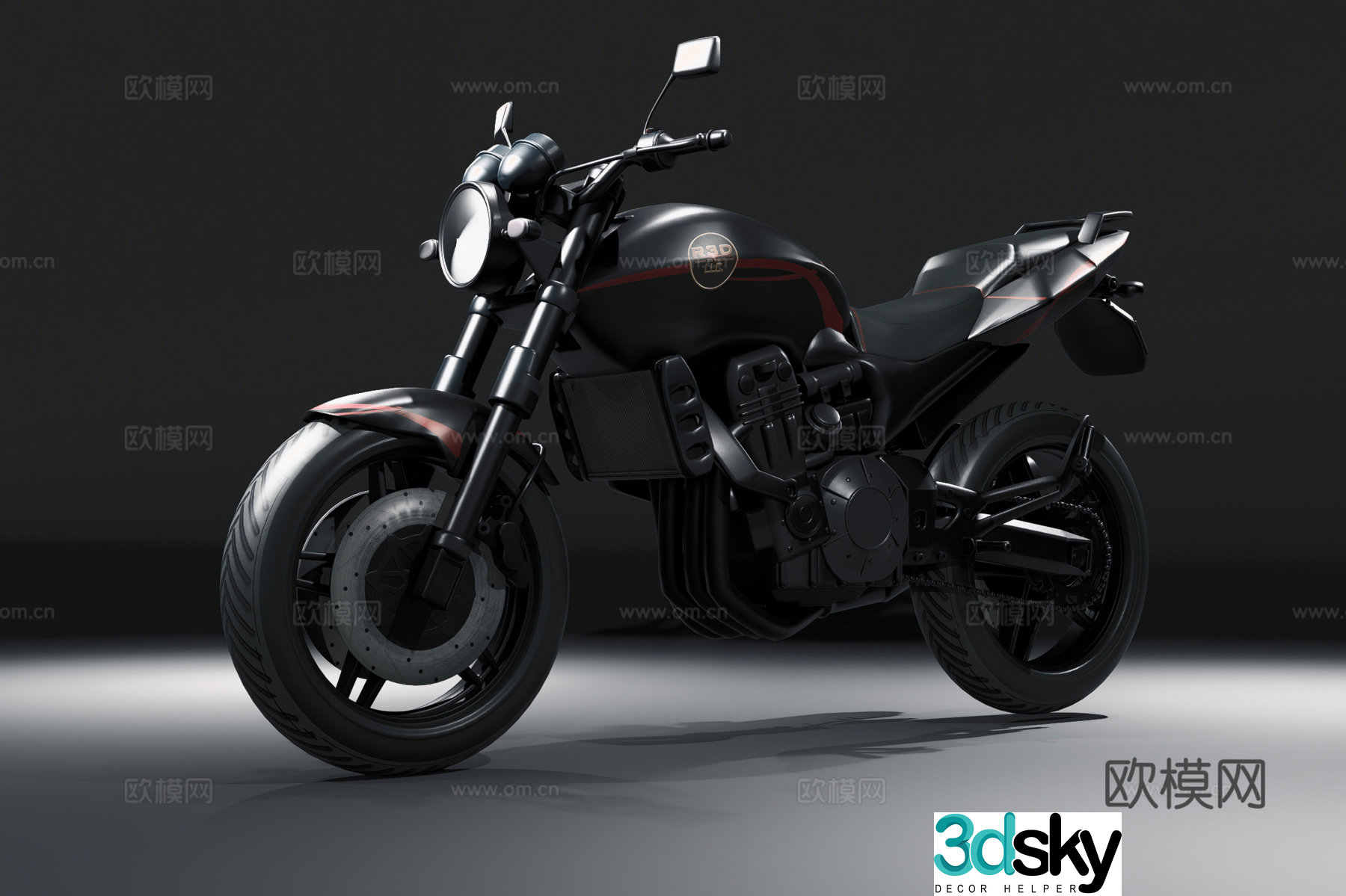 Motorcycle 3d model