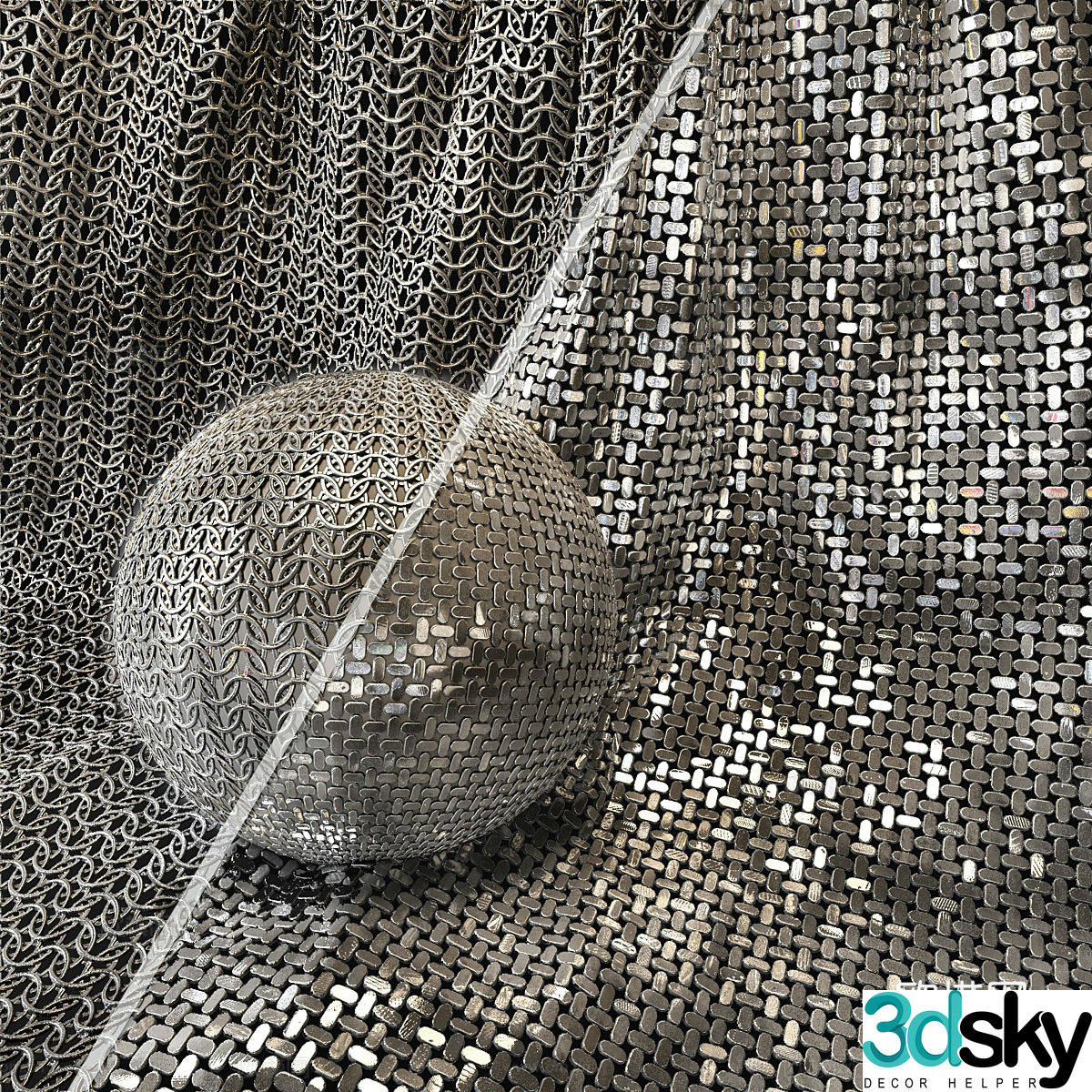 Metal mesh Mesh 3D model