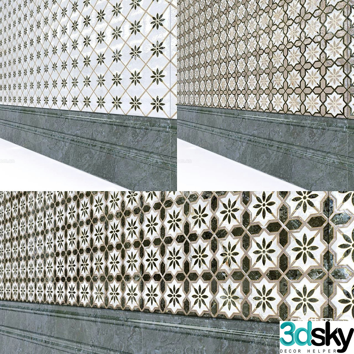 Ceramic tiles 3d model