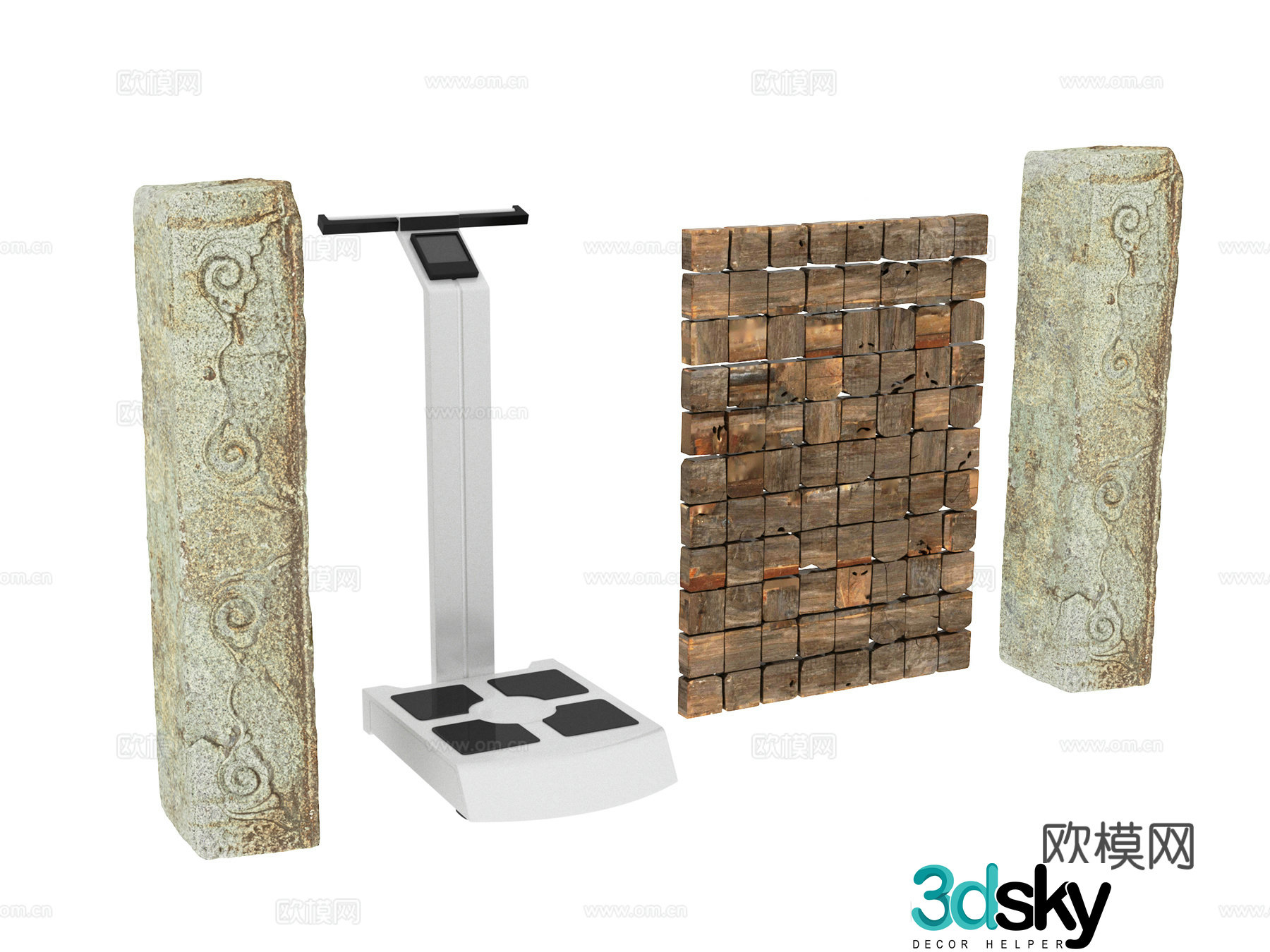 Furniture 3D Model of Daily necessities