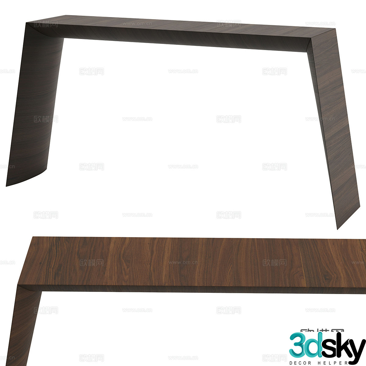 Desk 3d model