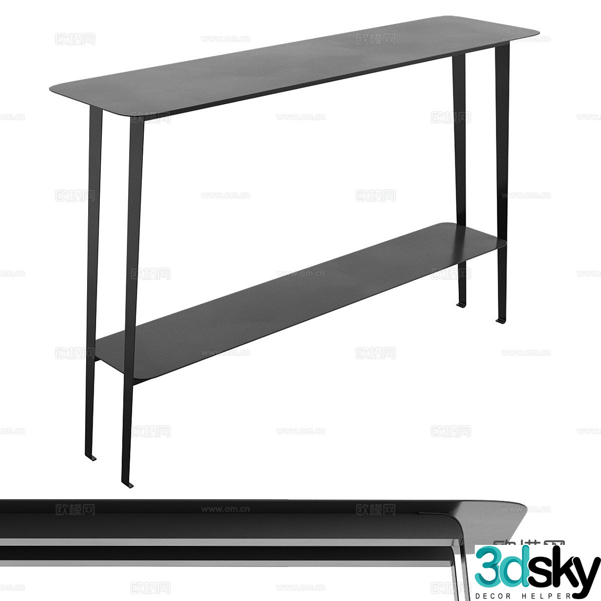 Desk 3d model