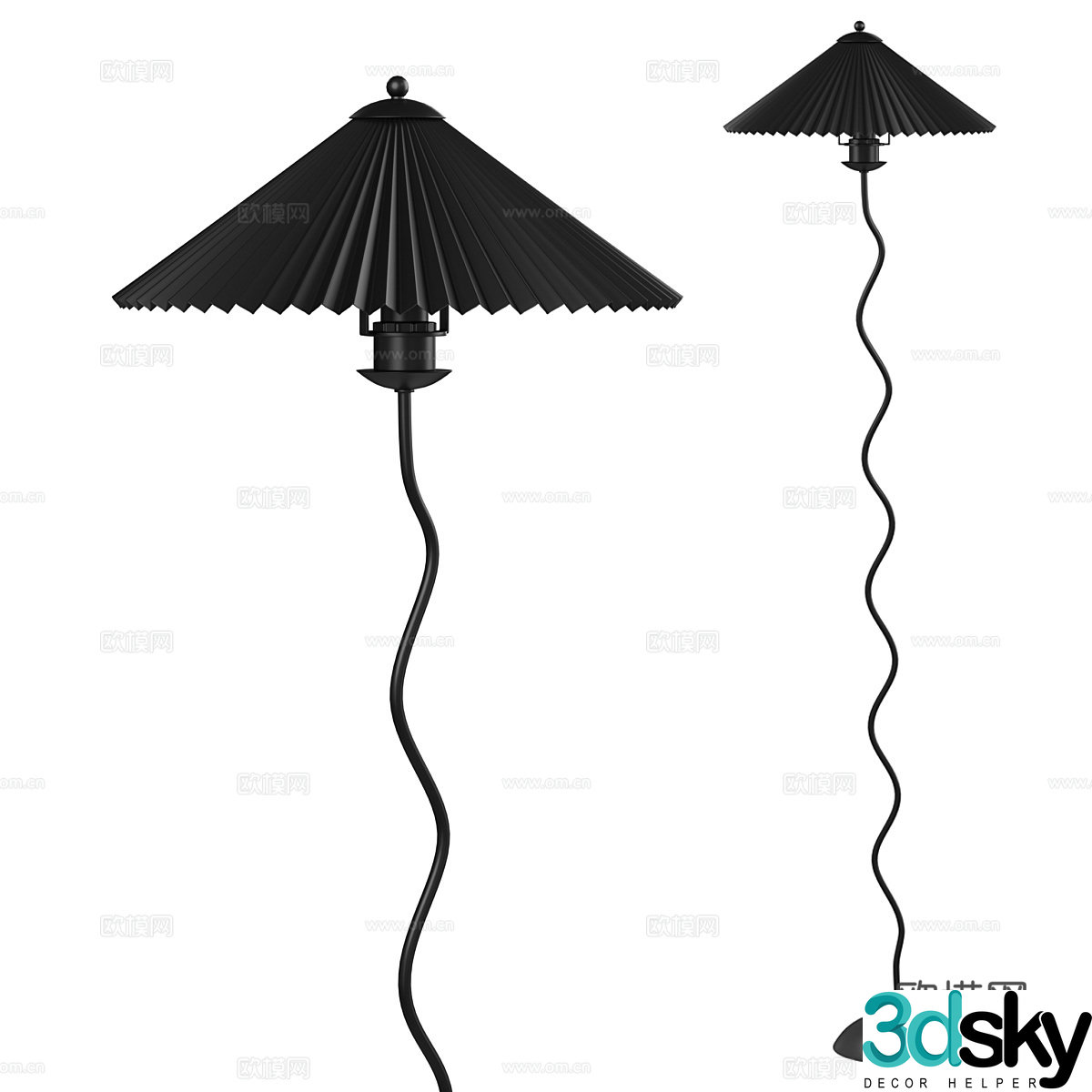 Modern simple floor lamp Floor lamp Simple floor lamp Restaurant floor lamp Light luxury floor lamp 3D model