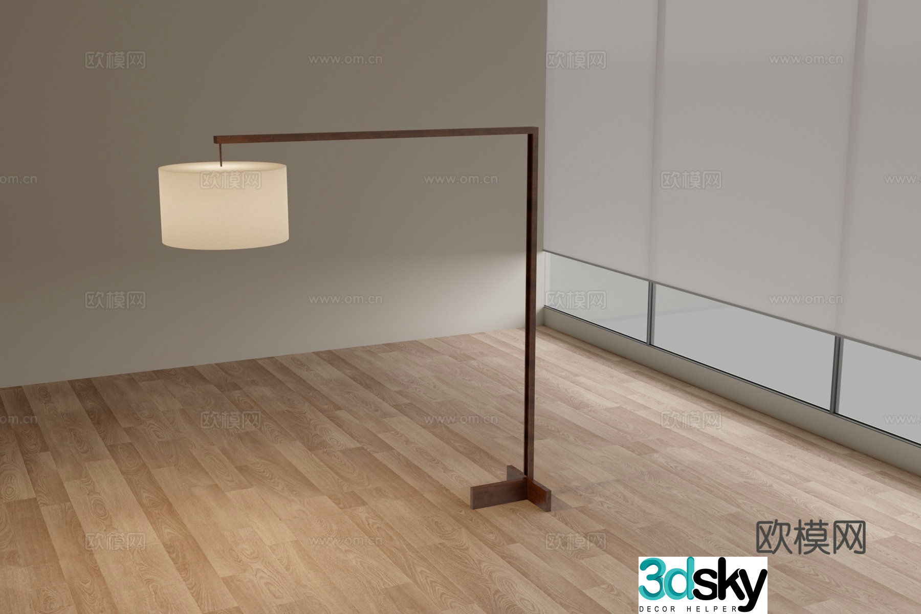 Floor lamp 3d model