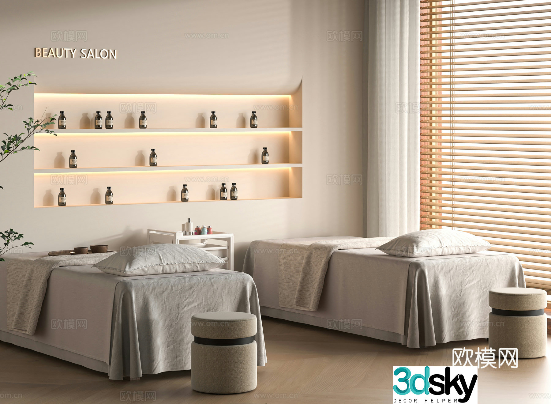 Modern Beauty SPA3d Model