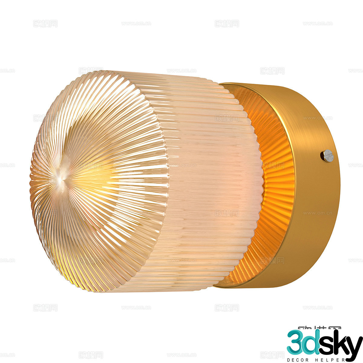 Modern simple wall lamp wall lamp simple wall lamp decorative wall lamp 3d model