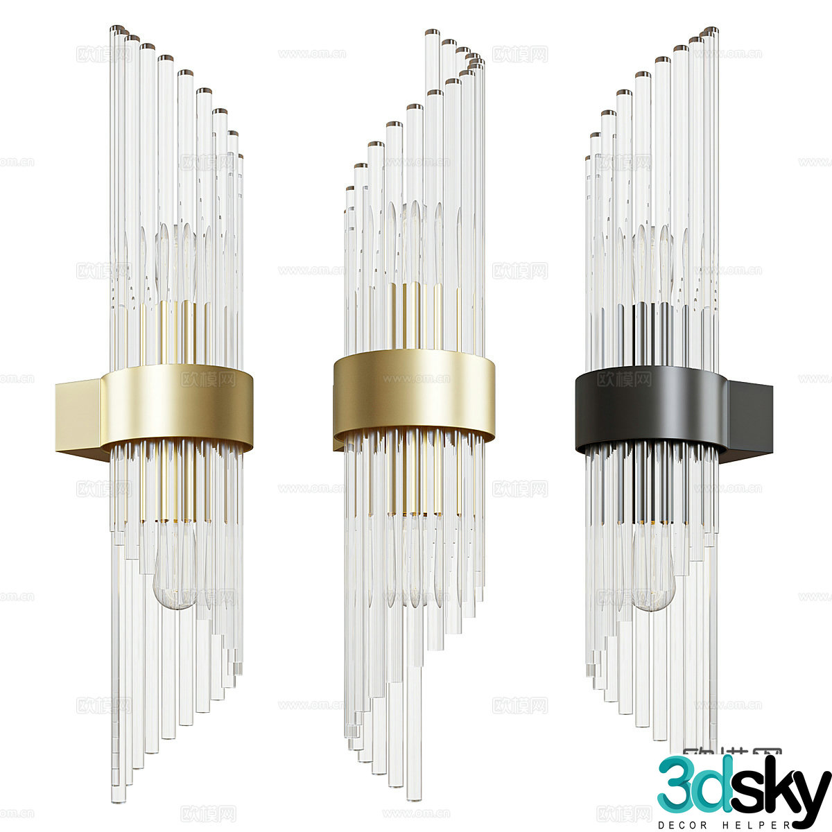 Wall lamp (wall lamp) frame provided by Maytoni 3D model