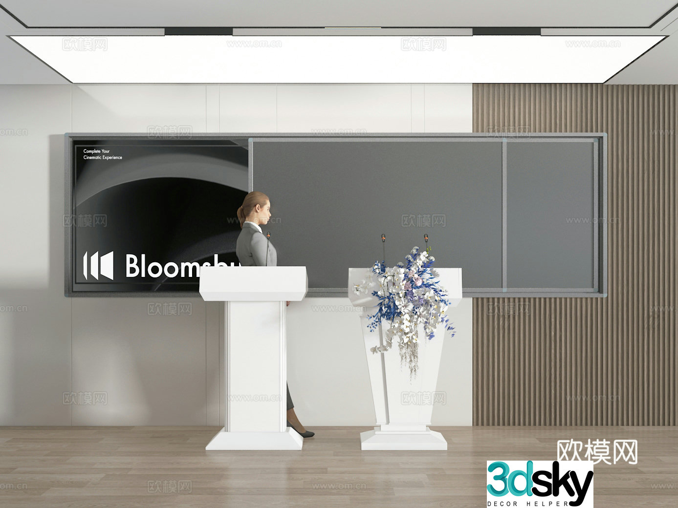Podium 3D model
