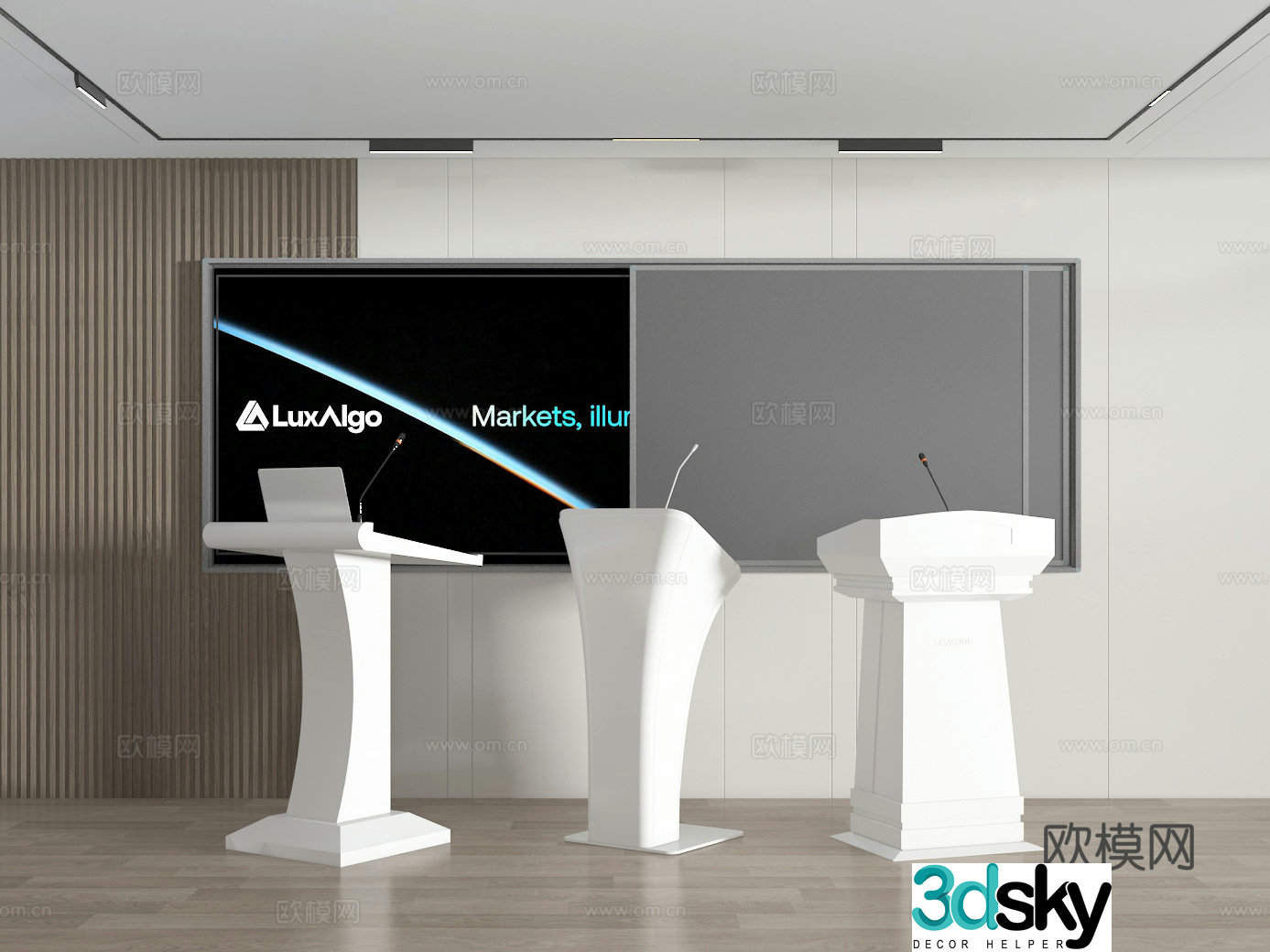 Podium 3D model