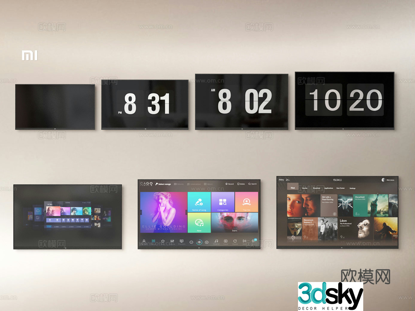 3D TV model