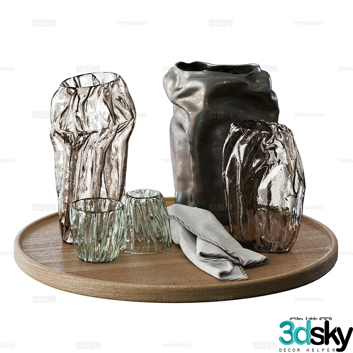 Decorative suit 63d model