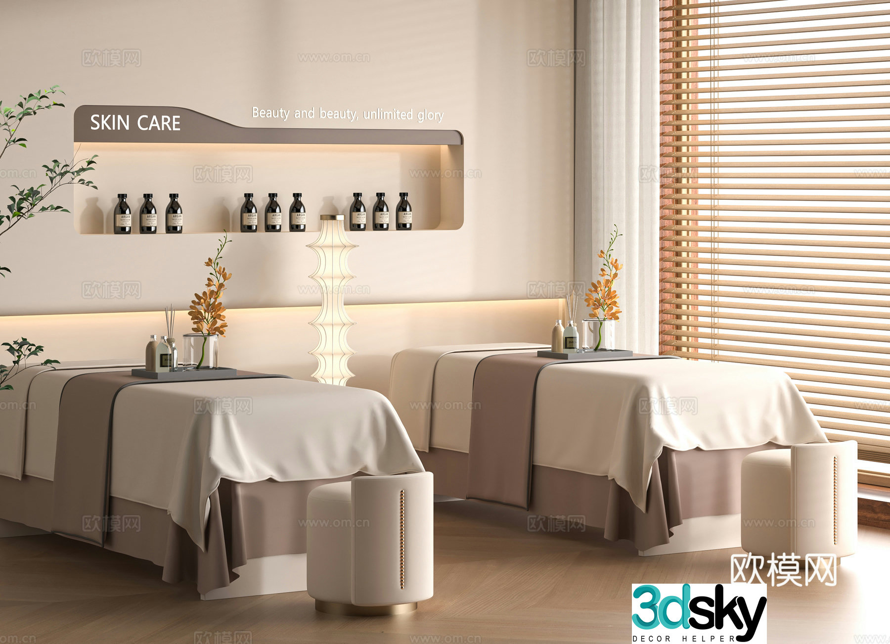 Modern Beauty SPA3d Model